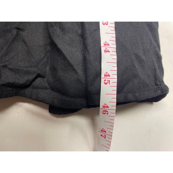 Old Navy Dark Floral Embroidered Midi Dress Sz S Baloon Sleeve Fairy Whimsical - Picture 15 of 15